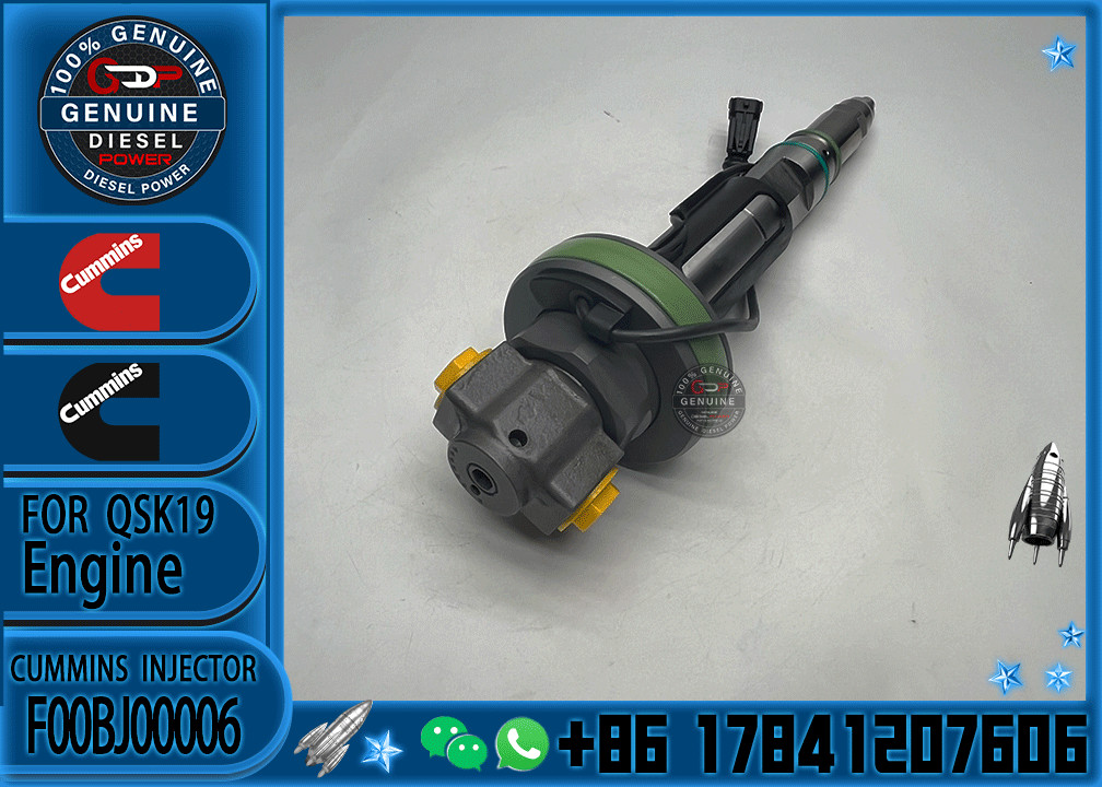Genuine Fuel Injector Assembly 0986435615 0986435904 0986435901 F00BJ00006 FOOBJ00007 0986435903 For Qsk19 Engine