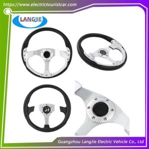 Wholesale EZGO Golf Car Accessories G29 Modified Black Circular Steering Wheel from china suppliers