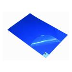 Peelable 45X90cm 35um Adhesive Decontaminating ESD Rubber Mat
