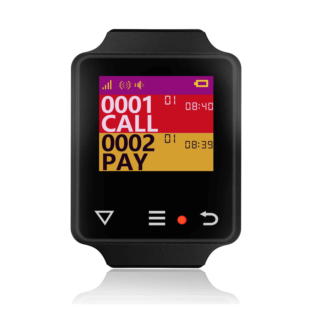 2019 new arrival wireless watch pager restaurant