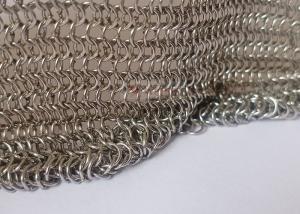 Wholesale 0.53x3.81mm Chainmail Ring Mesh As Metal Mesh Curtains from china suppliers