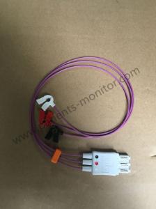 Wholesale 989803144931 M1622A ECG Leads CBL Unshielded 3 Lead Mini Clip AAMI 0.45m Grabber Non - Shielded from china suppliers