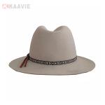 OEM cowboy fedora hats Custom mens 100% wool fedora oversized soft hats