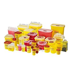 Wholesale 3L 5L 10L Medical Waste Disposable Plastic Sharp Boxes Medical Sharp Container Disposable Multiple Styles 30L 8Gal from china suppliers