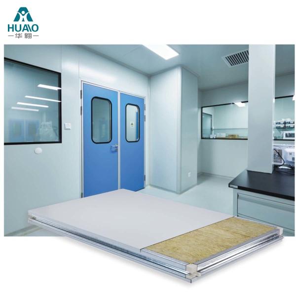 Fire Retardant Seismic Sound Insulation Antibacterial Clean Room Rock Wool Core