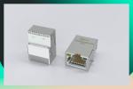 MIC24121‐5101W‐LF3 Offset RJ45 Modular Jack Integrated Surface Mount & Low