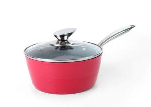 Wholesale Temperature Resistance Silicone Handle 4mm Aluminium Milk Pan from china suppliers