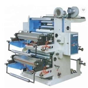 Wholesale 2 Color Flexographic Printing Machine for Plastic Film, Paper, Aluminum Foil, Non Woven Fabric and Paper Rolls from china suppliers