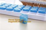 Clear Cute Round small Plastic Weekly 7 Days Pill Box,eco-friendly wholesale