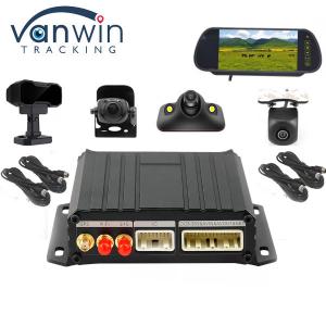 Wholesale 4CH Mini SD Mobile DVR GPS Wifi 4G 4CH Kit Taxi CCTV Camera Car DVR with ADAS DMS from china suppliers