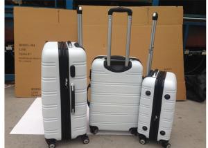 Wholesale Custom ABS Trolley Luggage 3 Pieces 4 Wheel Ultra Lightweight For Travelling from china suppliers