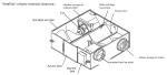 Heat Recovery Ventilator HRV Indoor Unit Types with Air Flow from 200 To 10000