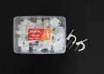 4mm-25mm Plastic Cable Clips For Indoor/ Outdoor Cable Management