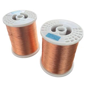 Wholesale Chemical Resistant Polyurethane Enamelled Round Copper Wire 1.00mm-2.00mm with Natural Color from china suppliers