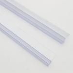 Sliding Shower Door Seal 8-12mm Weatherproof Rubber Strip for Glass Thickness 5
