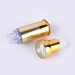Pearly Gold Plastic Aluminum Airless Pump Bottle Lotion Vacuum Cosmetic Bottle