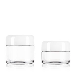 Wholesale Thick Wall Wide Mouth Plastic Containers 30ml 50ml Eco Friendly Cosmetic Jar Container from china suppliers