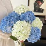 Home Decoration Artificial Flower Hydrangea Restaurant Decoration Flower