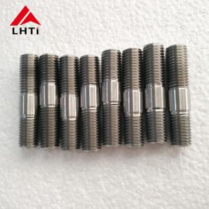 Wholesale DIN 934 Hex Titanium Bolts Nuts , DIN 938 Gr2 Titanium Stud Bolt M14 M18 M20 from china suppliers