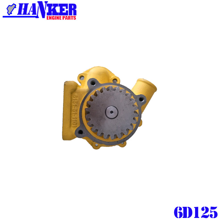komatsu Best Sell Excavator Parts Diesel Water Pump 6151-62-1104 For PC400-6 Engine 6D125