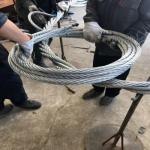 6x19 FC 10MM Ungalvanized Steel Wire Rope Steel Cable for Bending from