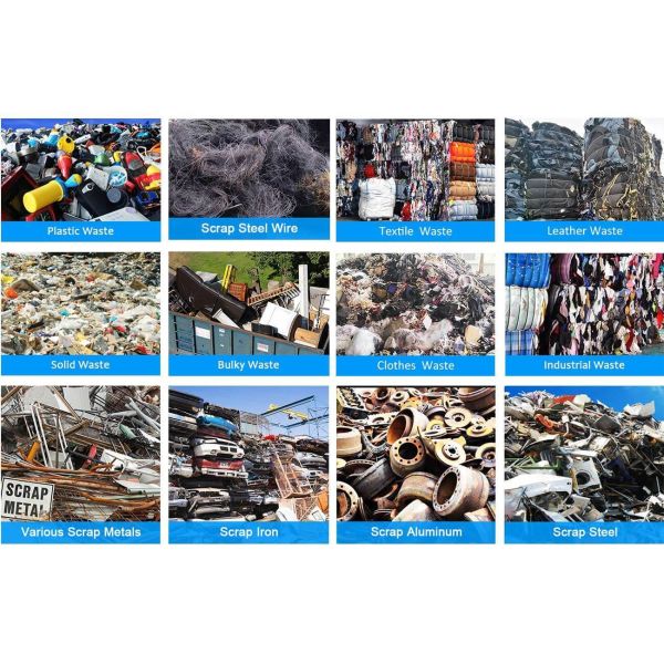 Double Shaft Scrap Metal Shredder