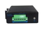 Industrial Fiber Media Converter 10/100/1000M 2 SFP with 4 RJ45 port Singlemode