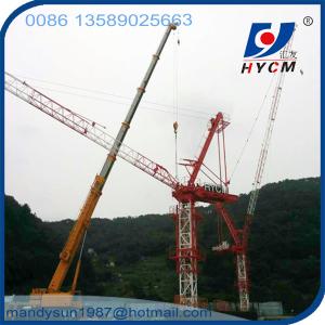 Wholesale 6ton 25m jib QTD2520 Luffing Overhead Tower Crane from china suppliers