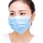Hypoallergenic 25GSM Non Woven 3 Ply Disposable Mask