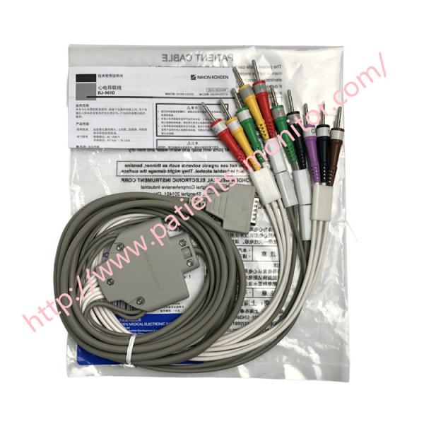 Nihon Kohden Patient Cable ECG Leads BJ-961D New Original Medical Accessories