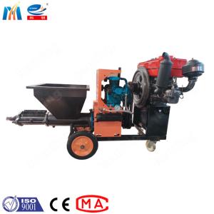 Wholesale Diesel Construction Mortar Spraying Machine Mortar Plaster With Famous Engine from china suppliers