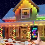 Waterproof LED Point Light Source Customizable Color for Outdoor Eaves Pixel