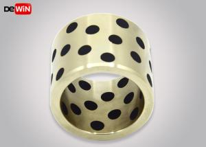 Wholesale Inset Graphite Self Lubricating Bronze Bushings / Coated Bearings Sleeve from china suppliers