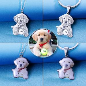 China 0.87in 2.2cm Custom Silver Necklaces S925 Trendy Personalized Dog Tag Necklace on sale