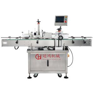 Wholesale s Wine Bottle Soy Sauce Round Bottle Labeling Machine with 280mm Label Outside Diameter from china suppliers