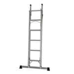 High Safety Foldable Aluminum Ladder 2x6 With Mar Resistant End Caps