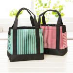 FDA Approved PEVA Lining Insulated Lunch Tote For Food