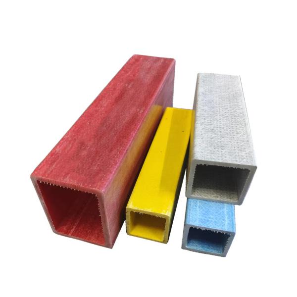 Anti-Corrosion FRP Square Tube Waterproof And Thermal Insulation Customized Size