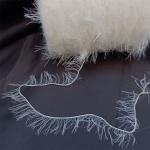 0.3cm Length Feather Mink Yarn For Knitting Sweraters Socks Hats Gloves