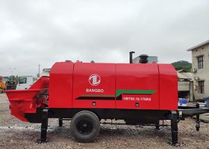 Wholesale BANGBO 80m3/H Mini Concrete Pump Machine , Concrete Pump Mixer Red from china suppliers