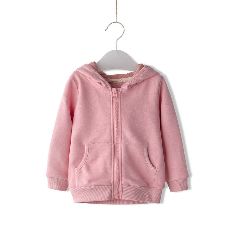 Custom Made Girls Rabbit Ear Hoodie , Animal Hoodies With Ears For Toddlers