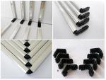 Plastic Connector Bracket for Non-Bendable Aluminum Spacer Bar