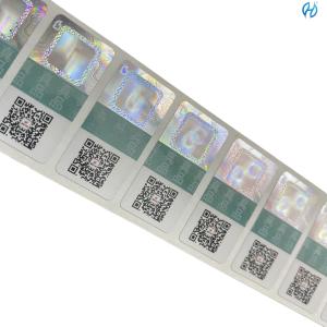 Wholesale Release Shape VOID Adhesive Anti Fake Stickers in White for Guaranteed Product Identification from china suppliers