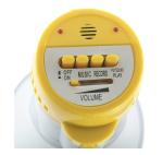 1500 MAh Portable Wireless Hand Held Megaphone Speaker For Outdoor Activities