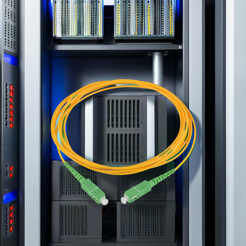 PE Bag Jacket Material Simplex MTRJ UPC Fiber Optic Patch Cord for Communication