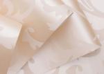 Eco-friendly Non-woven Interior Wallpaper , European Style Leaf Pattern