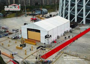 Wholesale Outdoor Conference 12m Span Width Aluminum Canopy Tent With PVC Sidewalls from china suppliers