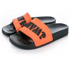 Outdoor Men'S Open Toe Slippers Anti Skidding Slides Slippers PU Material