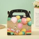 Customized White Card Thickened Baking Gift Box for Birthday Party and Dessert