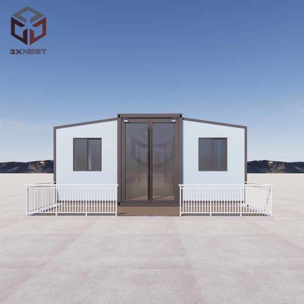Customized Design Broken Bridge Aluminum Double Doors Steel Structure Prefabrica